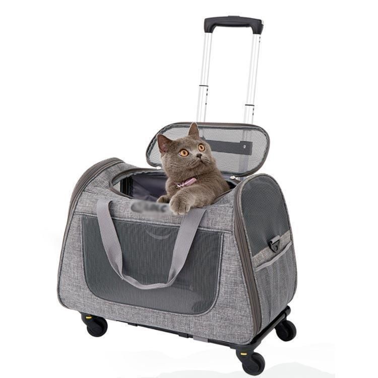 ペットキャリー キャスター付き 犬 小型犬 猫 中型犬 持ち手 ペットキャリーバッグ カート キャリーリュック 折り畳み 手提げ キャリーケー