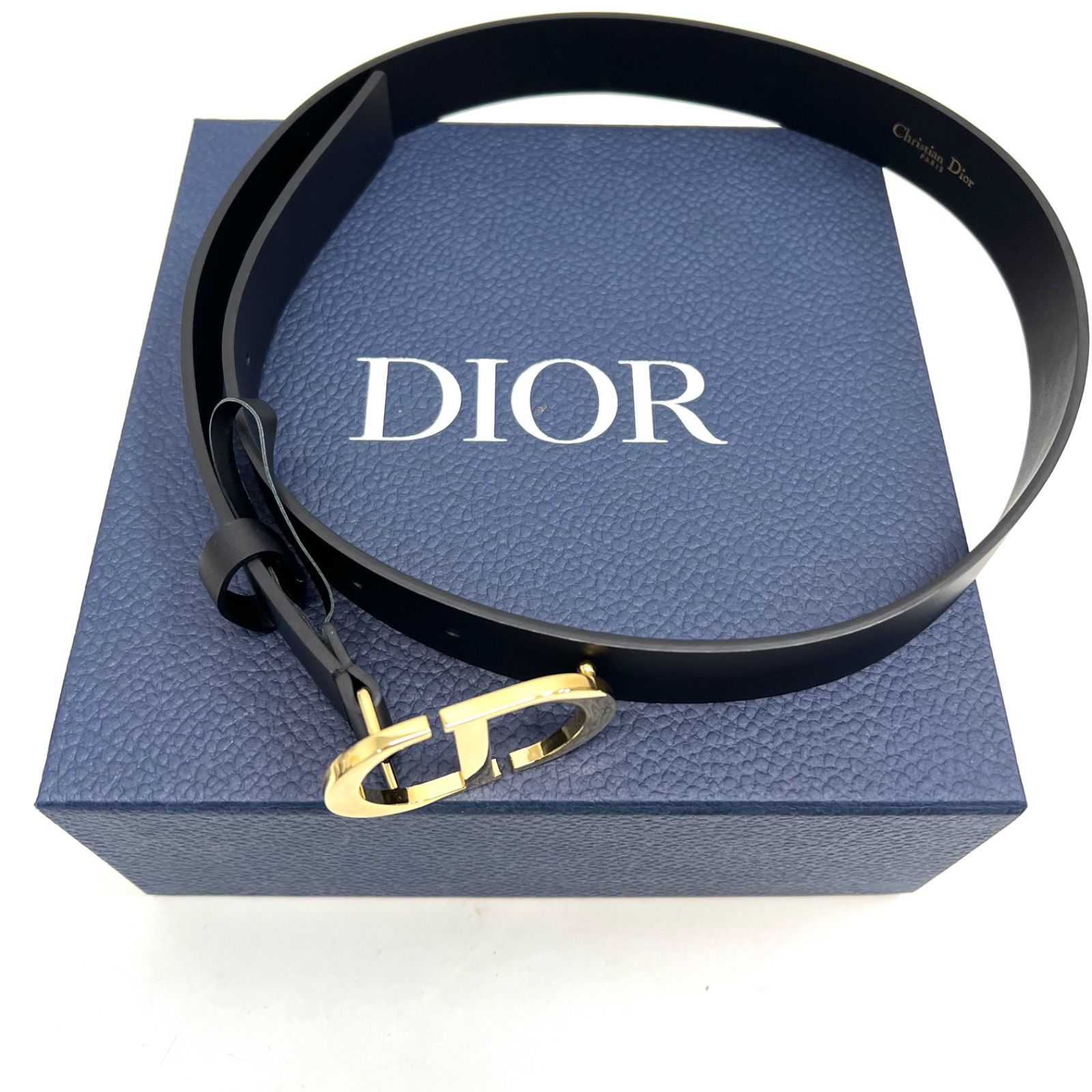 未使用保管品】Christian Dior ディオール 30 MONTAIGNE ベルト 