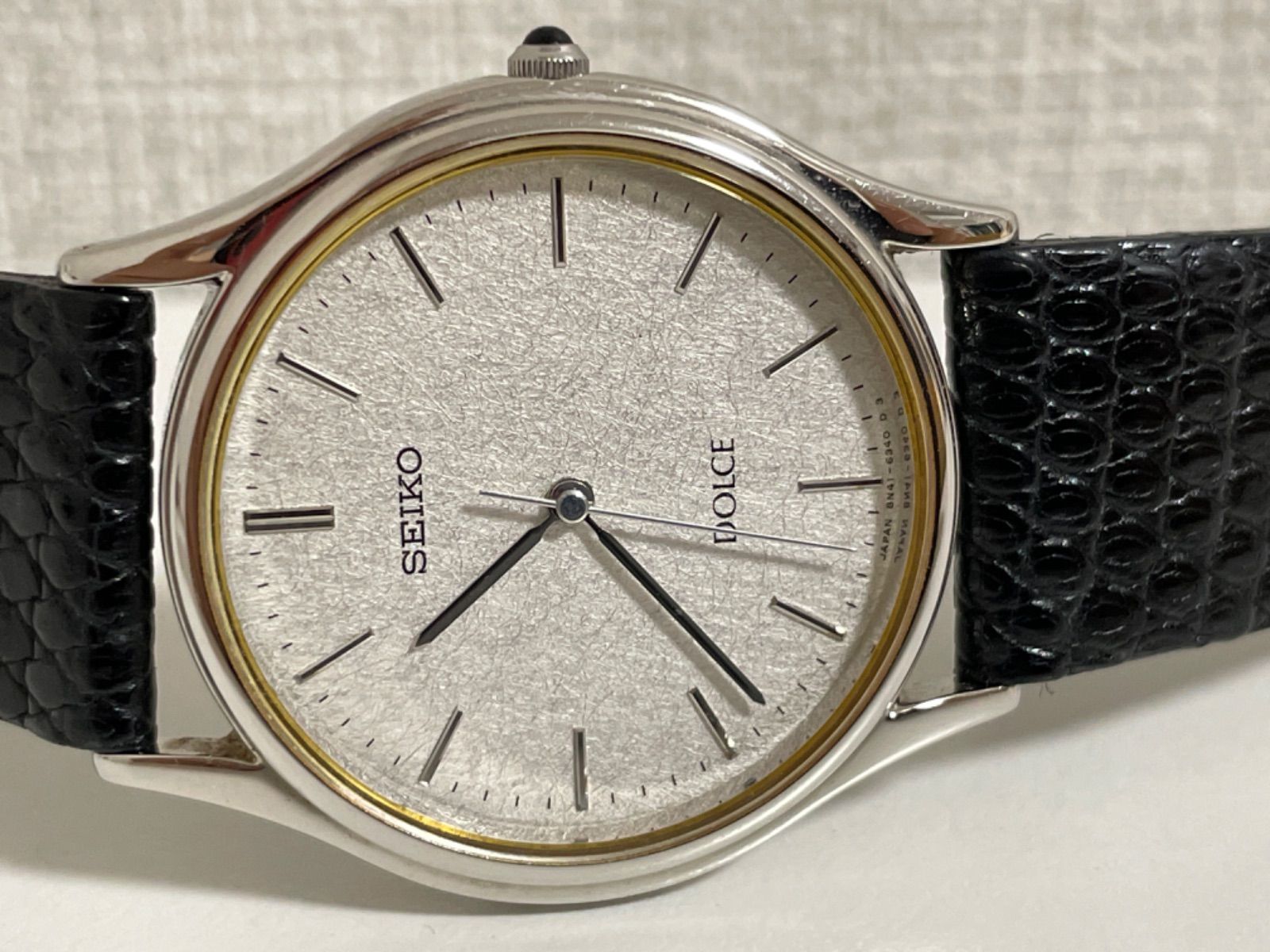 【新品電池交換済】SEIKO DOLCE ドルチェ 腕時計 8N41-6060 セイコー/DOLCE(ドルチェ)/型番：8N41-6060/クォーツ/腕時計の