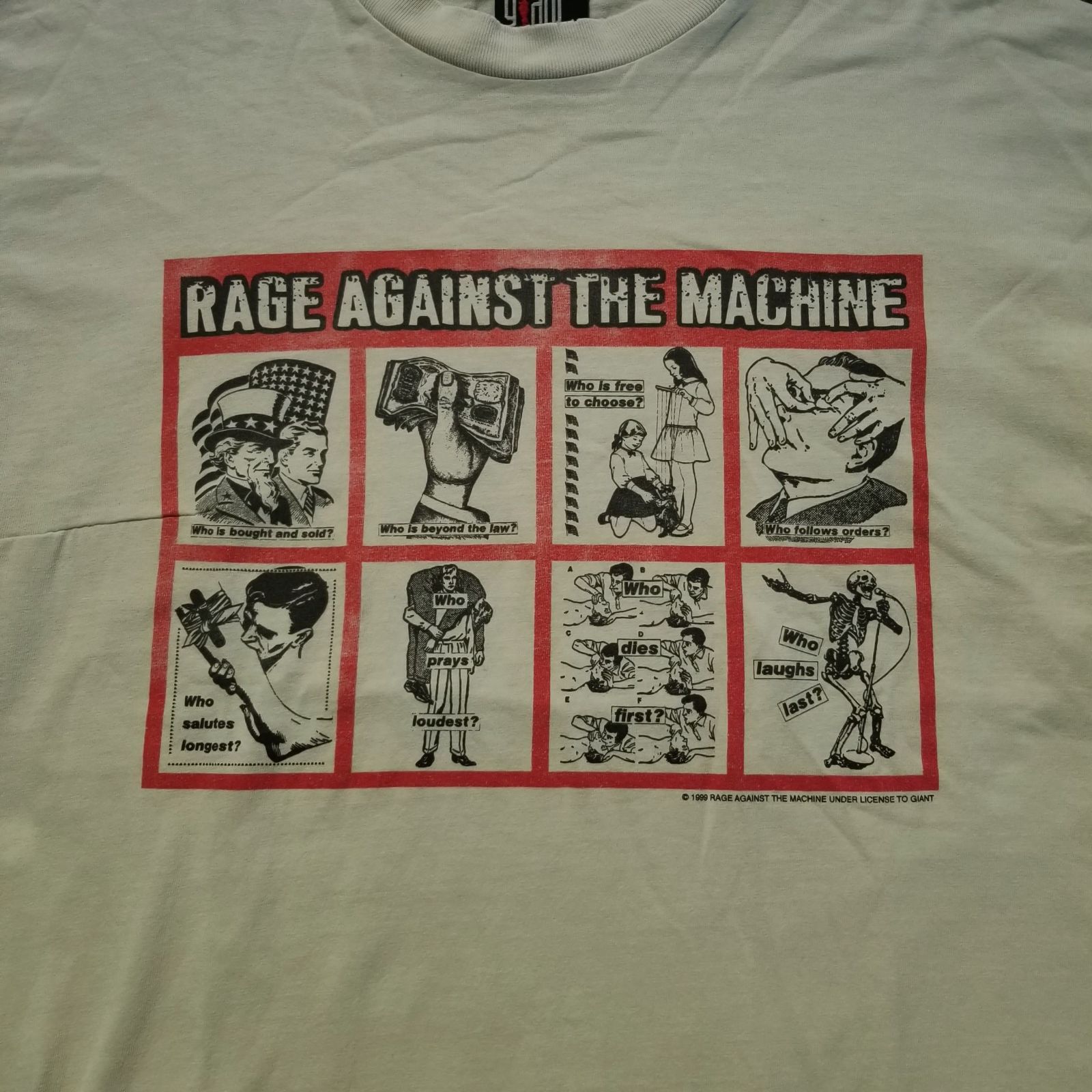 レイジアゲインストザマシーン ビンテージバンドTシャツ バーバラ