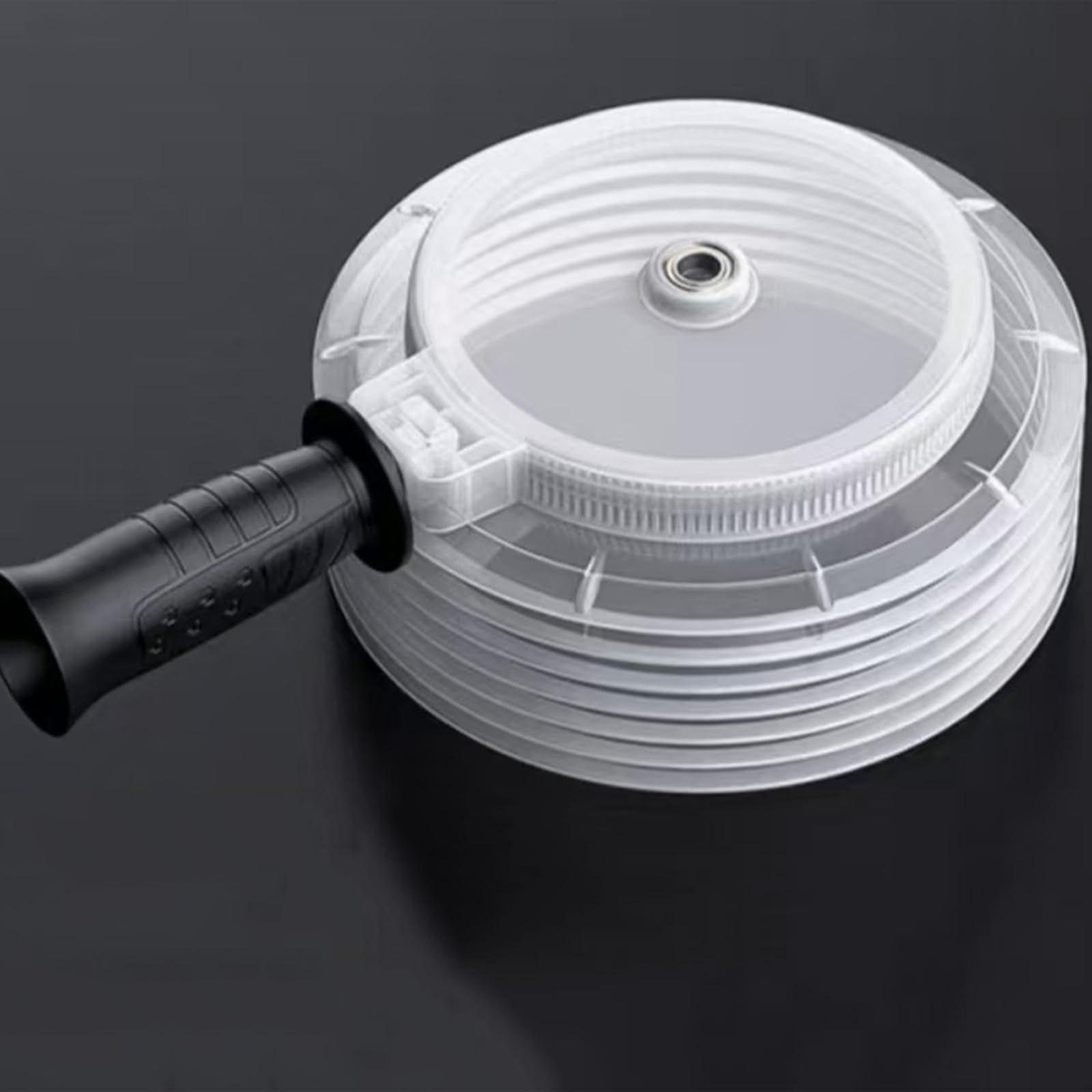 PackageQuantity:1 JYSFOVRLV ダウンライト 拡散カバーリル集塵機電動ハンマードリルツール防塵装置ハンドル付き新しいデザインハンドル付きデザイン (1)