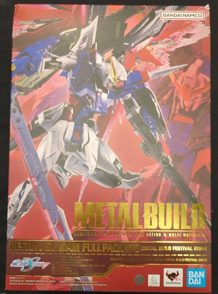 デスティニーガンダム メタルビルド SEED DESTINY 2024 フルパケ METAL BUILD デスティニーガンダム（フルパッケージ） [METAL