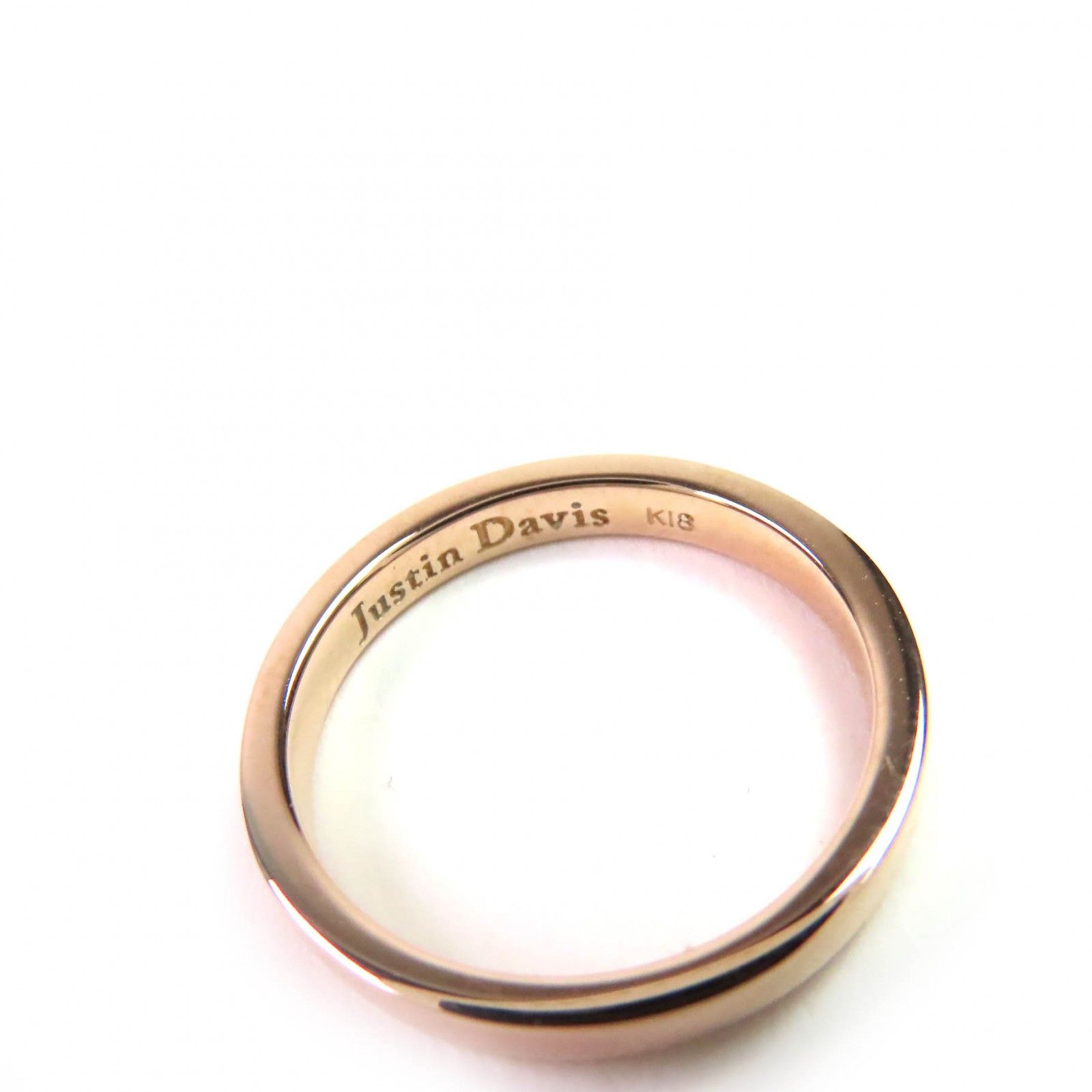 JUSTINDAVIS★【18K 】 GOLD★クラウンリング♡7号 美品 JUSTINDAVIS☆【18K 】 GOLD☆クラウンリング♡7号 美品