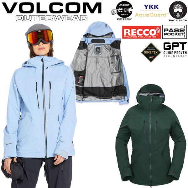 24-25 VOLCOM/ボルコム VS 3L STRETCH GORE-TEX jacket 着用説明動画 
