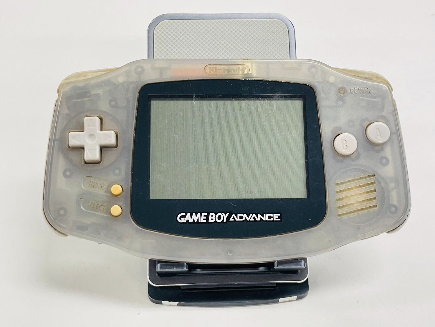 ゲームボーイアドバンス　本体　ミルキーブルー　外箱・説明書付き　AGB-001 ゲームボーイアドバンス 本体 ミルキーブルー 外箱・説明書付き