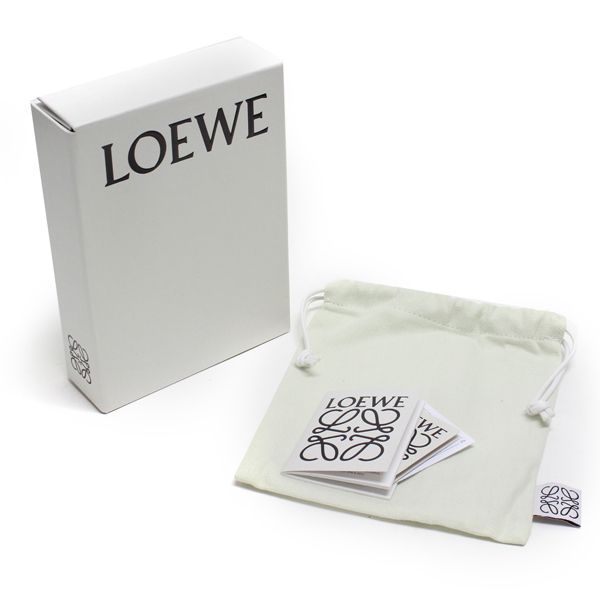 ロエベ LOEWE KNOT COMPACT ZIP AROUND WALLET ノット コンパクト