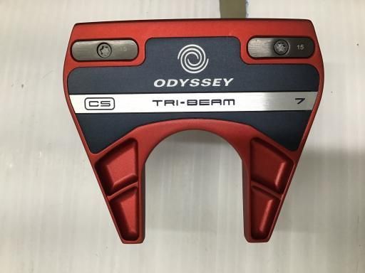 オデッセイ TRI-BEAM RED 7 CS 34インチ パター PT STROKE LAB 2025 フレックスその他 メンズ 男性用 右利き 右用 Bランク ゴルフクラブ