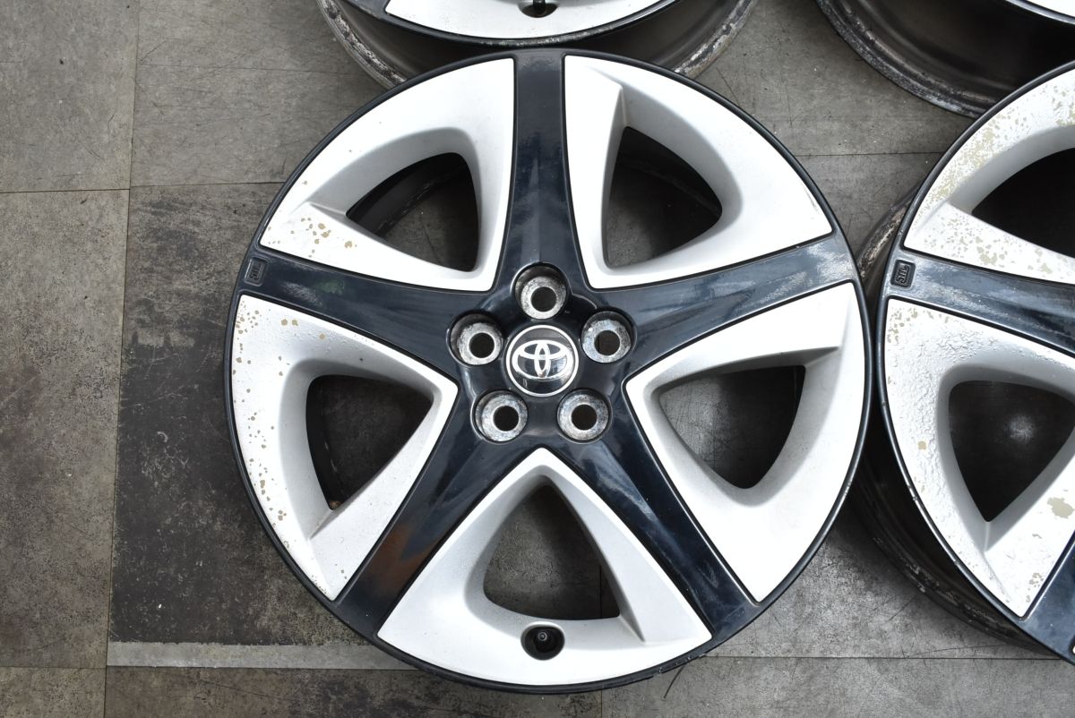 スタッドレス用等に トヨタ 50 プリウス ツーリングセレクション 純正 17in 7J 50 PCD100 ウィッシュ 30 カローラ タイヤ別注