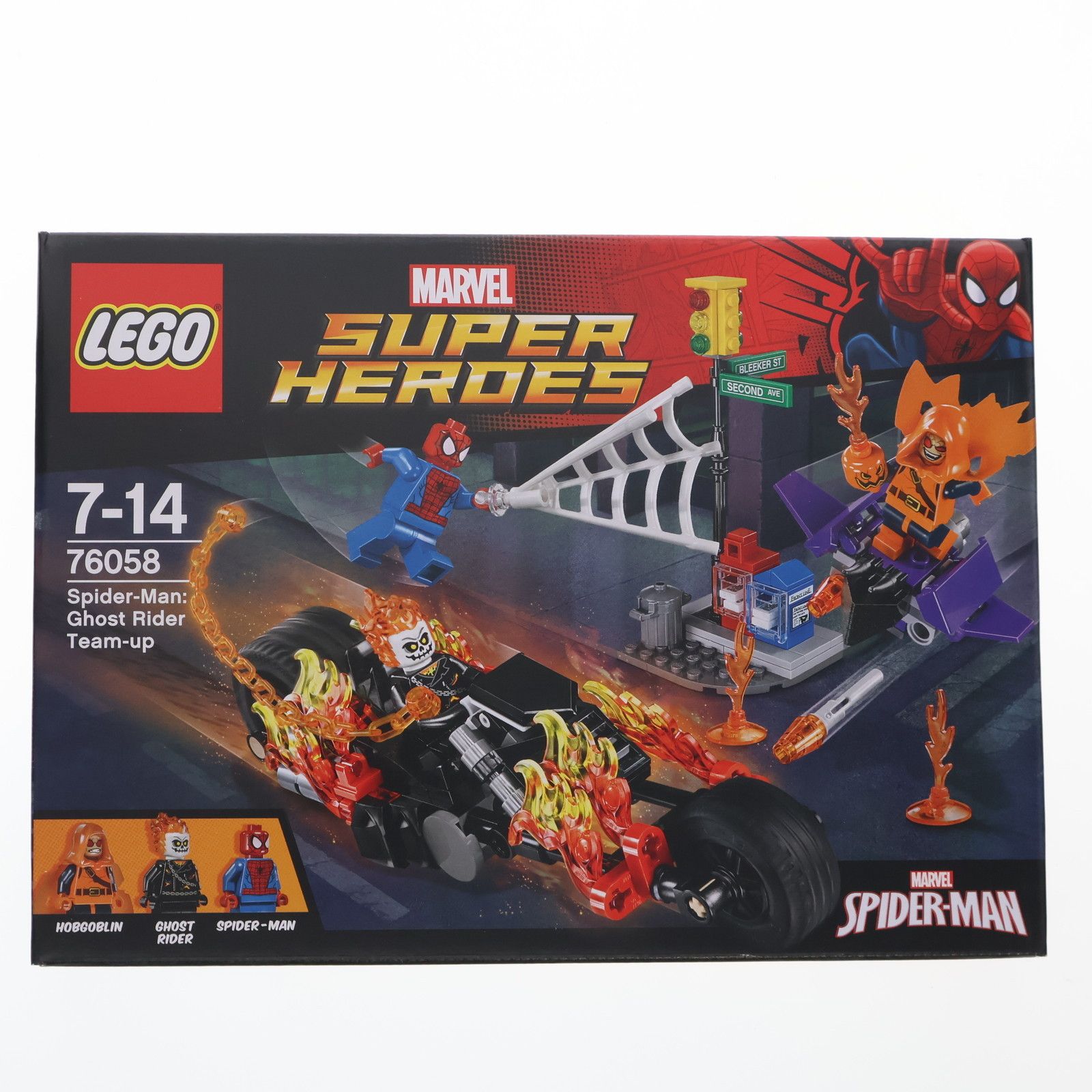 LEGO レゴ スーパーヒーローズ スパイダーマン ゴースト ライダーとの団結 組立トイ 76058 LEGO レゴ