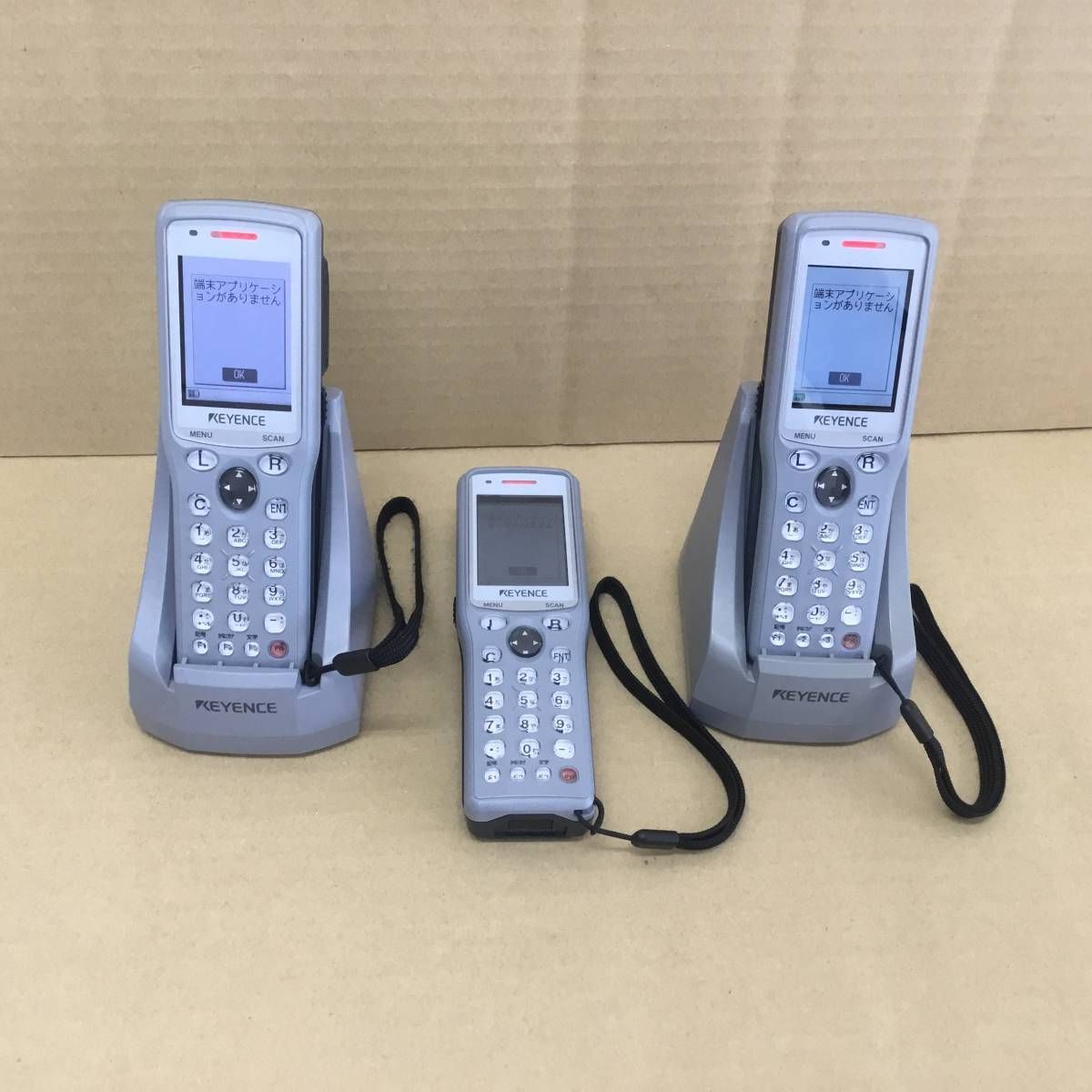 3台セット KEYENCE ハンディターミナル BT-1010×2台、BT-1010B