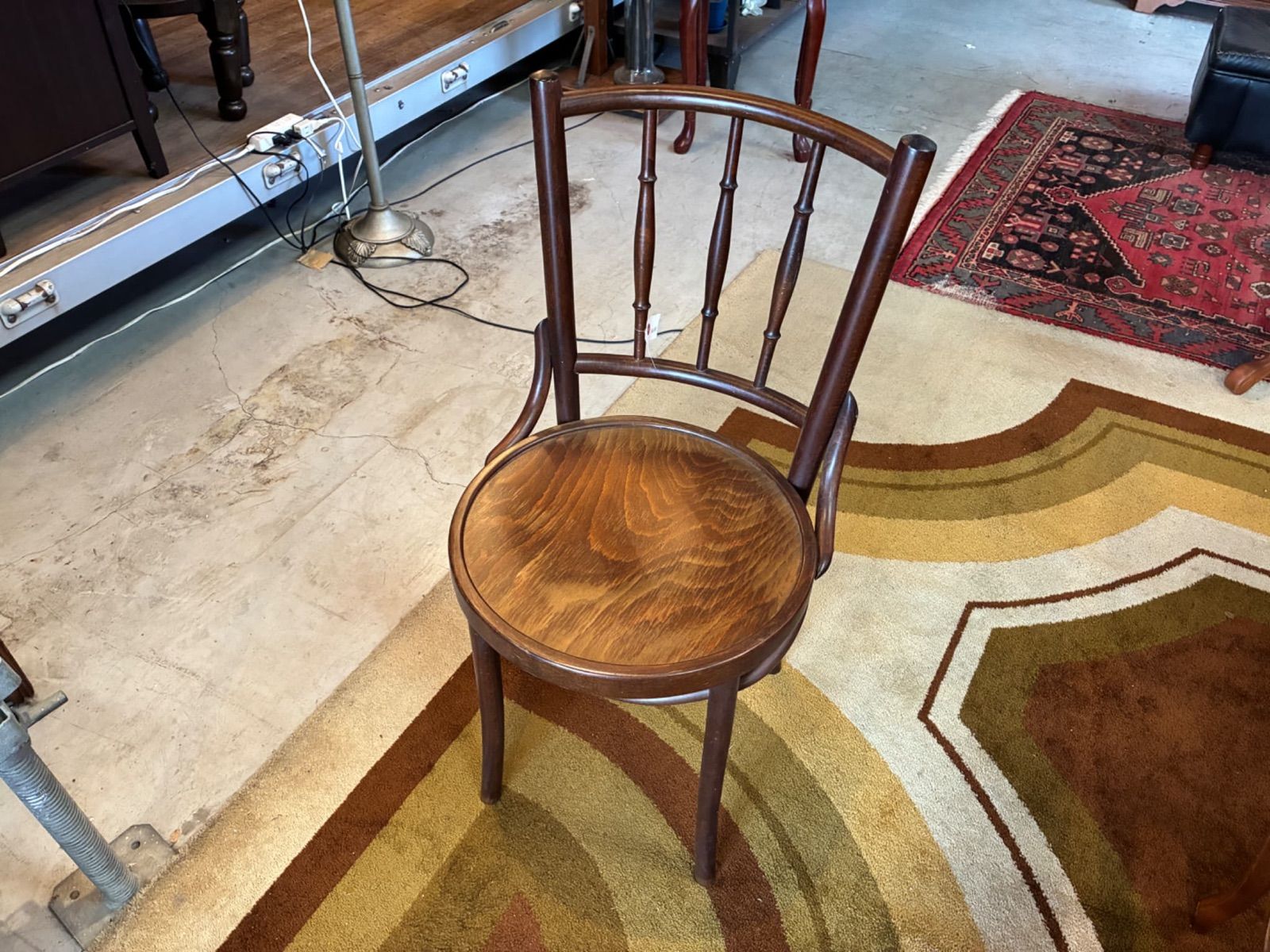 Thonet(トーネット)社製 ベントウッドラタンチェア no1 【送料込み