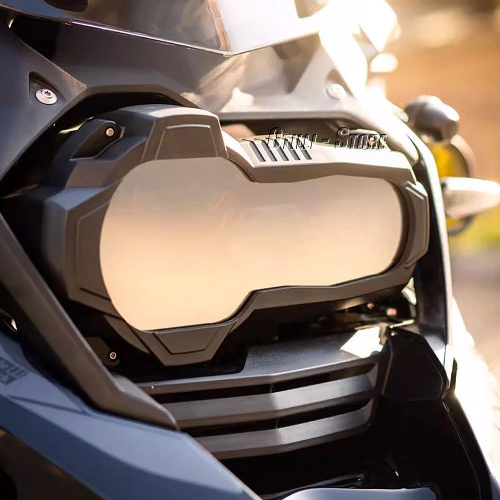 BMW R1200GS|R1250GS ヘッドライトガード アルミ合金製 リフレクター|クリア選択