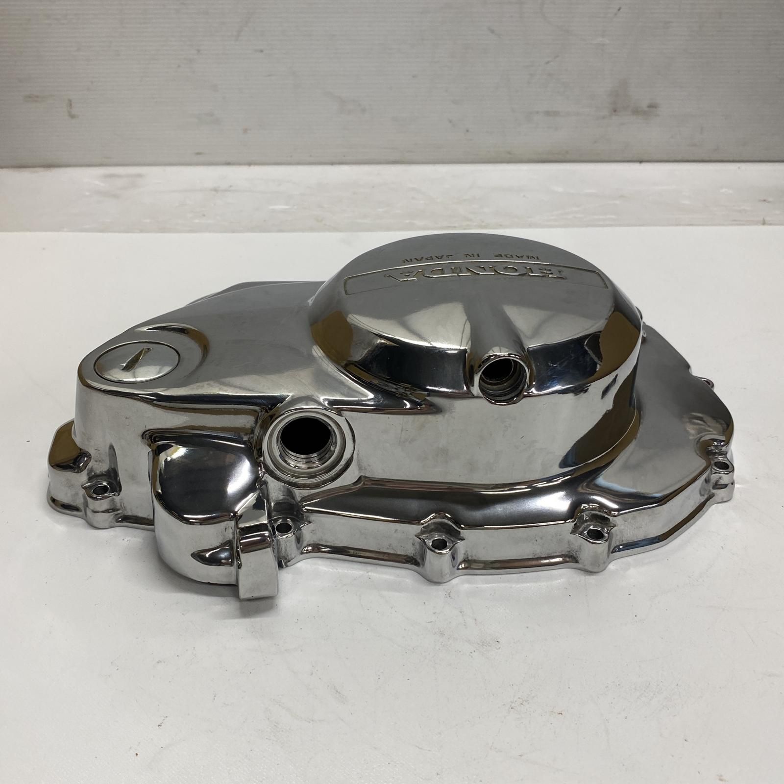 cb250t cb400t 純正　クラッチカバー　美品　バレル研磨　メ HONDA CB250T/CB400T クラッチカバー バレル研磨済 ホンダ
