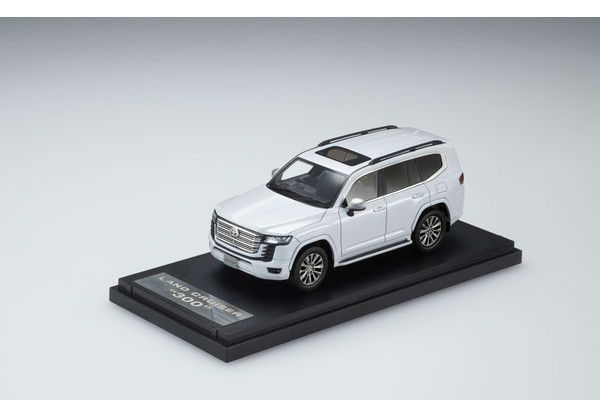 ランクル300 トヨタ ミニカー ホワイトパール トヨタ特注 1/30 新型 トヨタ ランドクルーザー 300 ランクル