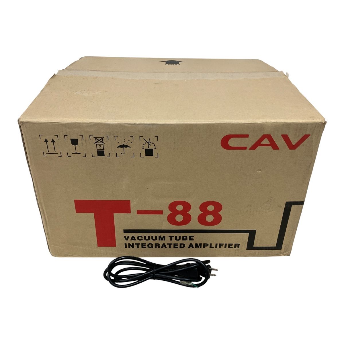 CAVジャパン T-88 真空管 プリメインアンプ KT-88 ×4 6SN7 ×4 12AX7B ×2 プッシュプル駆動 M10355748