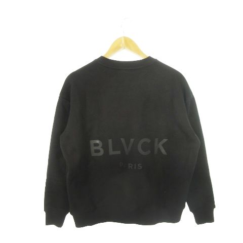 BLVCK Paris グレー クルーネック トレーナー