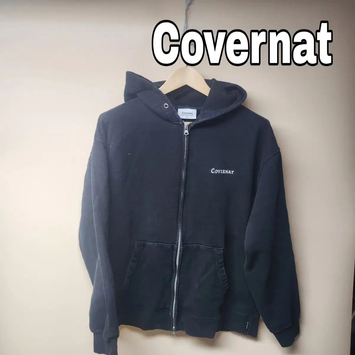 219 COVERNAT(カバーナット) フード ジップアップ
