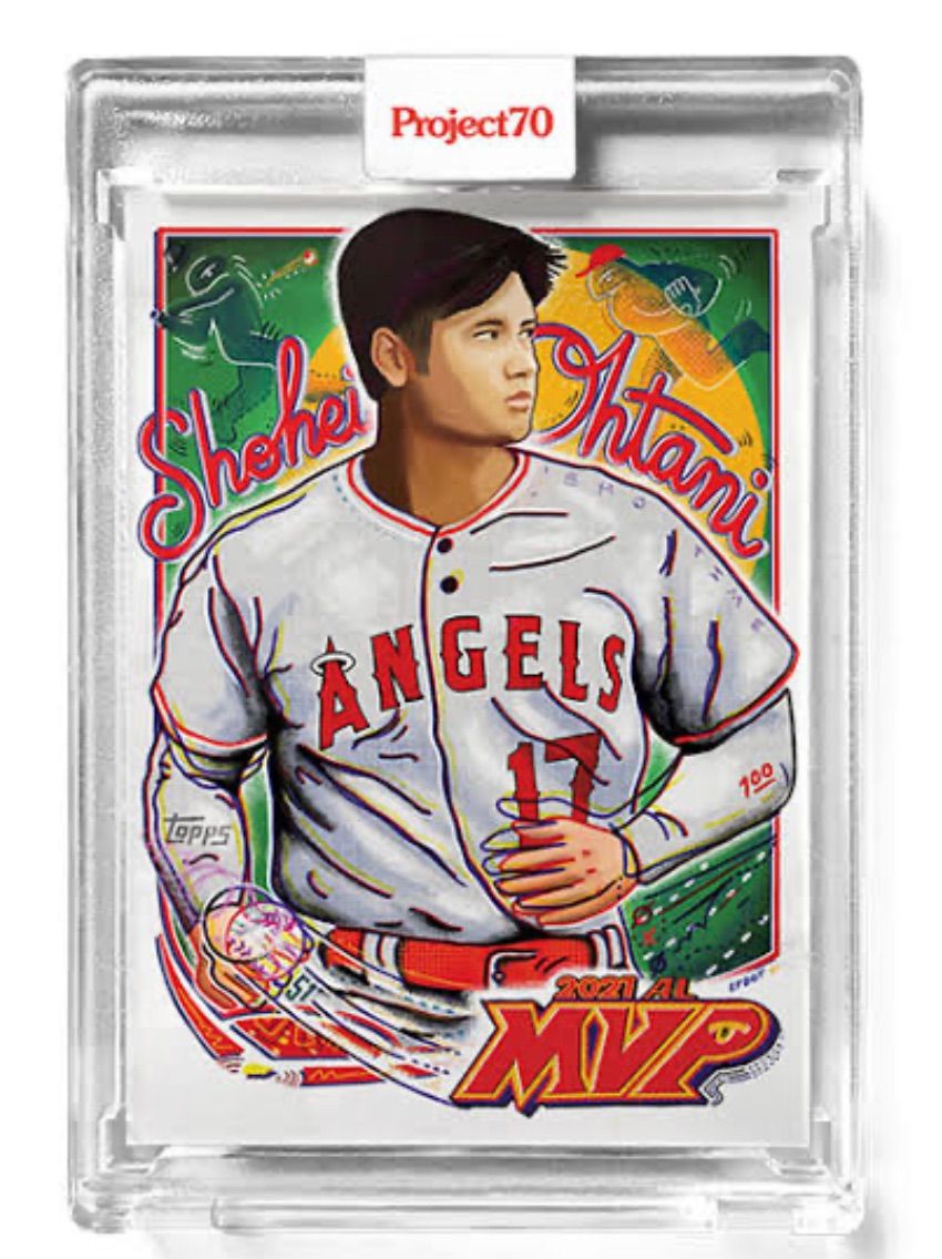 Topps Project70 大谷翔平 #722☆MVP記念カード - メルカリ