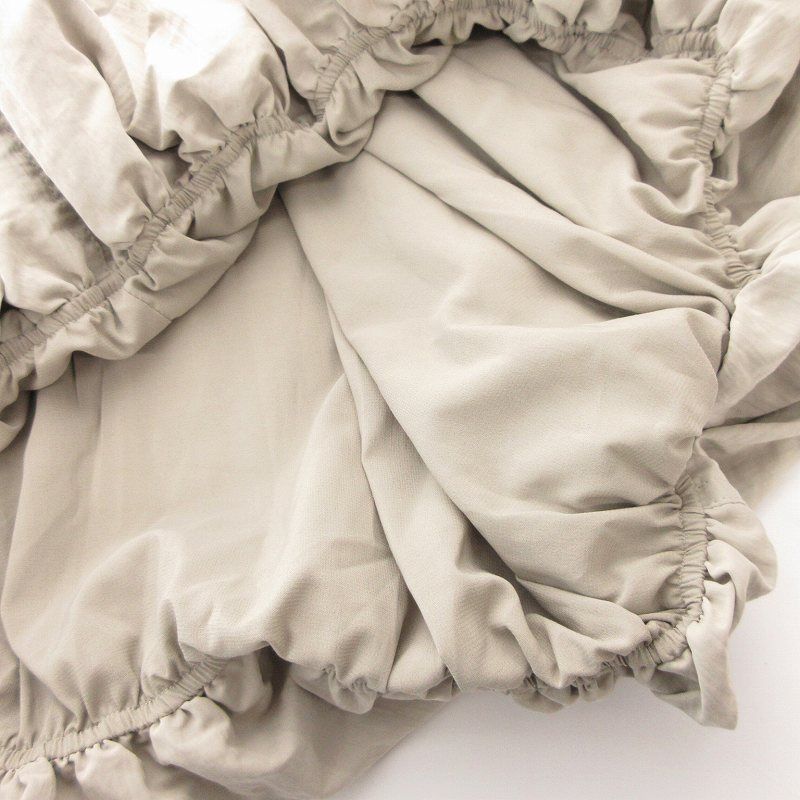 TAGEECHITA 25SS HEM BALLOON WRINKLE SKIRT ヘムバルーン