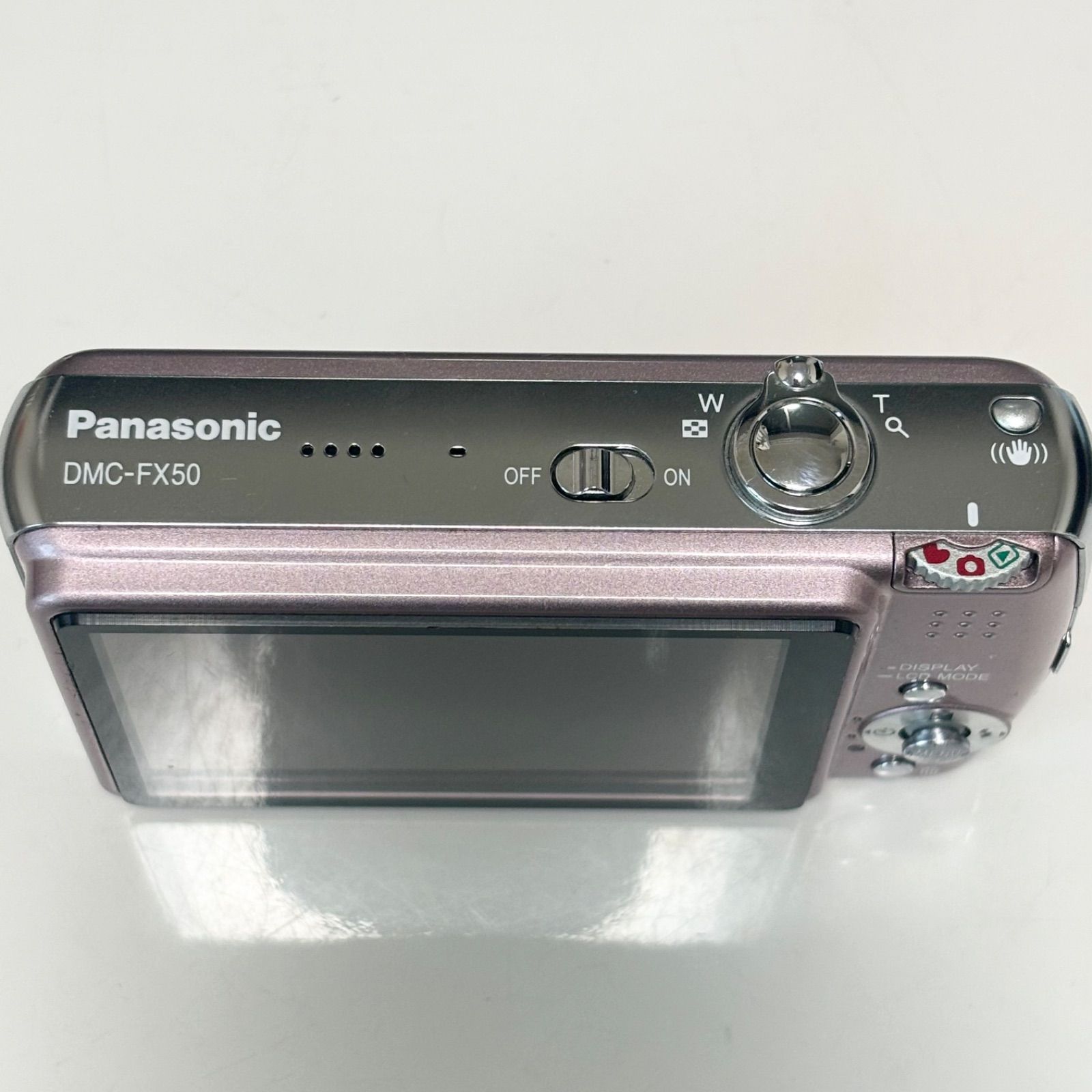 【送料無料】Panasonic/パナソニック/LUMIX/ルミックス/DMC-FX50/コンパクトデジタルカメラ/デジカメ/撮影/写真/ピンク/動作未確認/ジャンク品扱い