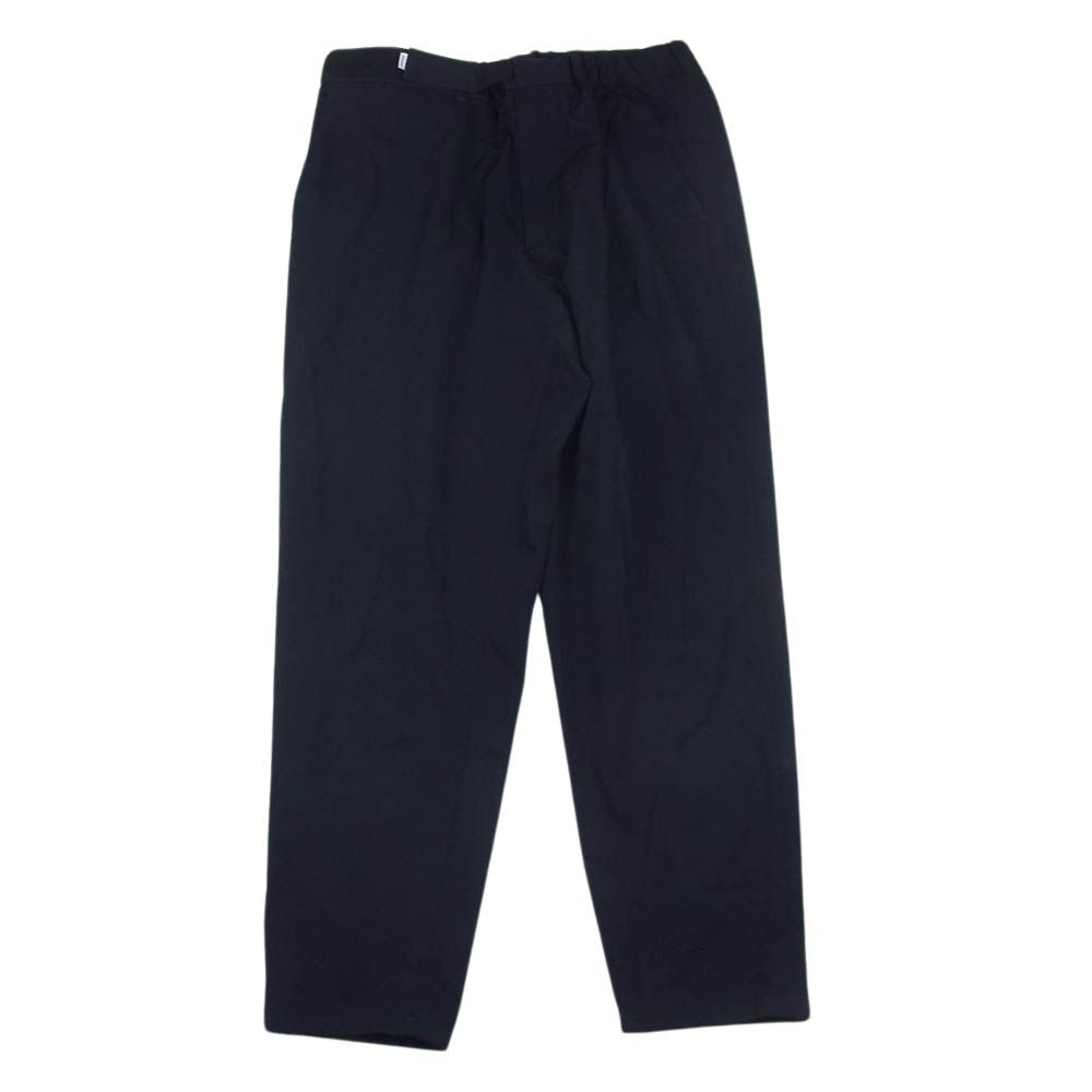 GRAPHPAPER グラフペーパー パンツ 20AW GM203-40106B SELVAGE WOOL CHEF PANTS サルベージウール シェフ パンツ  ネイビー系 F【中古】