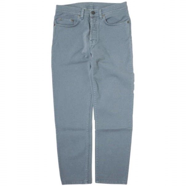 新品 Acne Studios アクネストゥディオズ イタリア製 River スリムフィットテーパードジーンズ 29 Steel Blue ストレッチ デニムパンツ 5P ボタンフライ ボトムス g11746