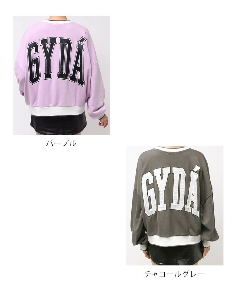 GYDA ジェイダ BICOLOR スウェットトップス