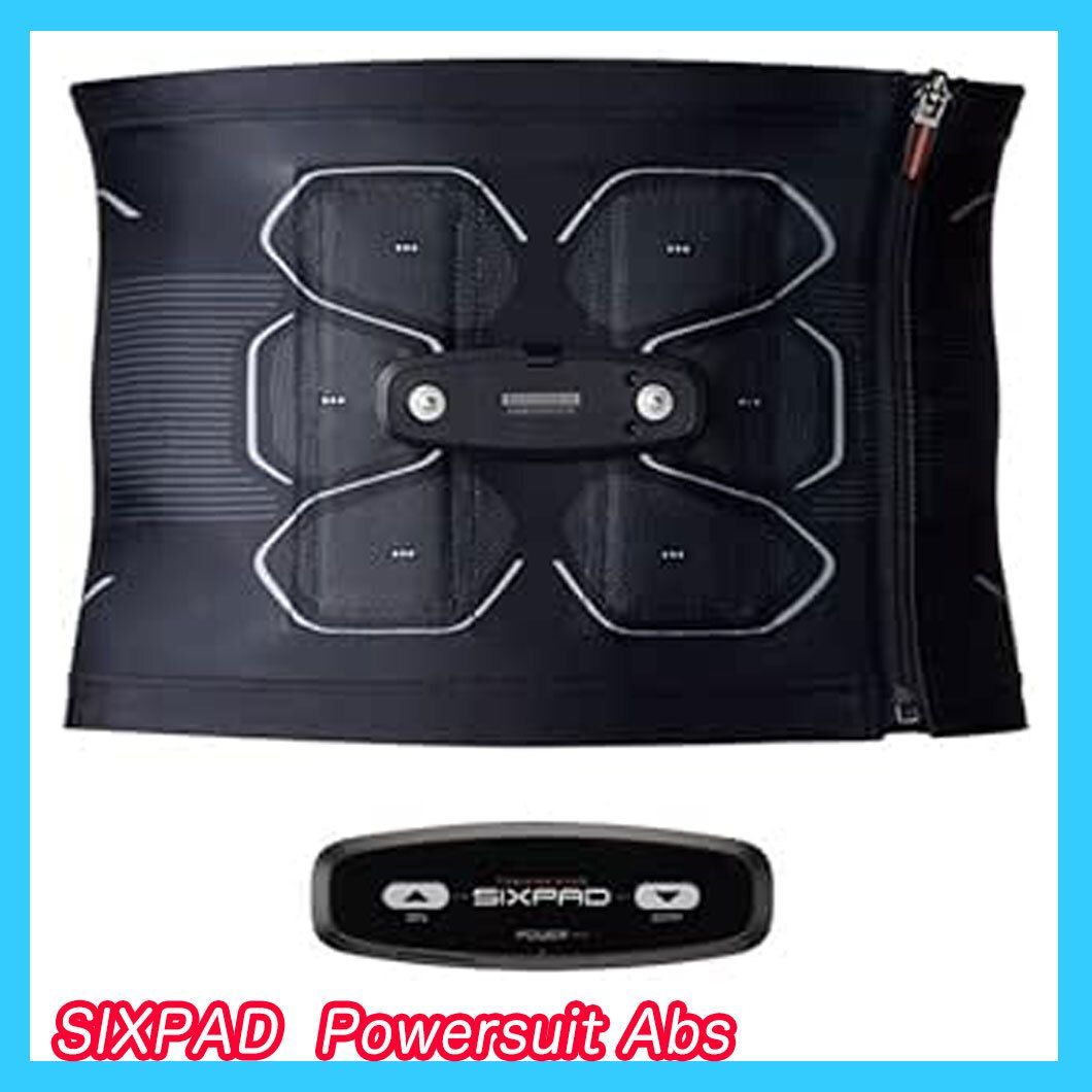 SIXPAD EMSトレーニングベルト　Lサイズ Lサイズ)SIXPAD EMSトレーニングベルト ブラック Amazon.co.jp