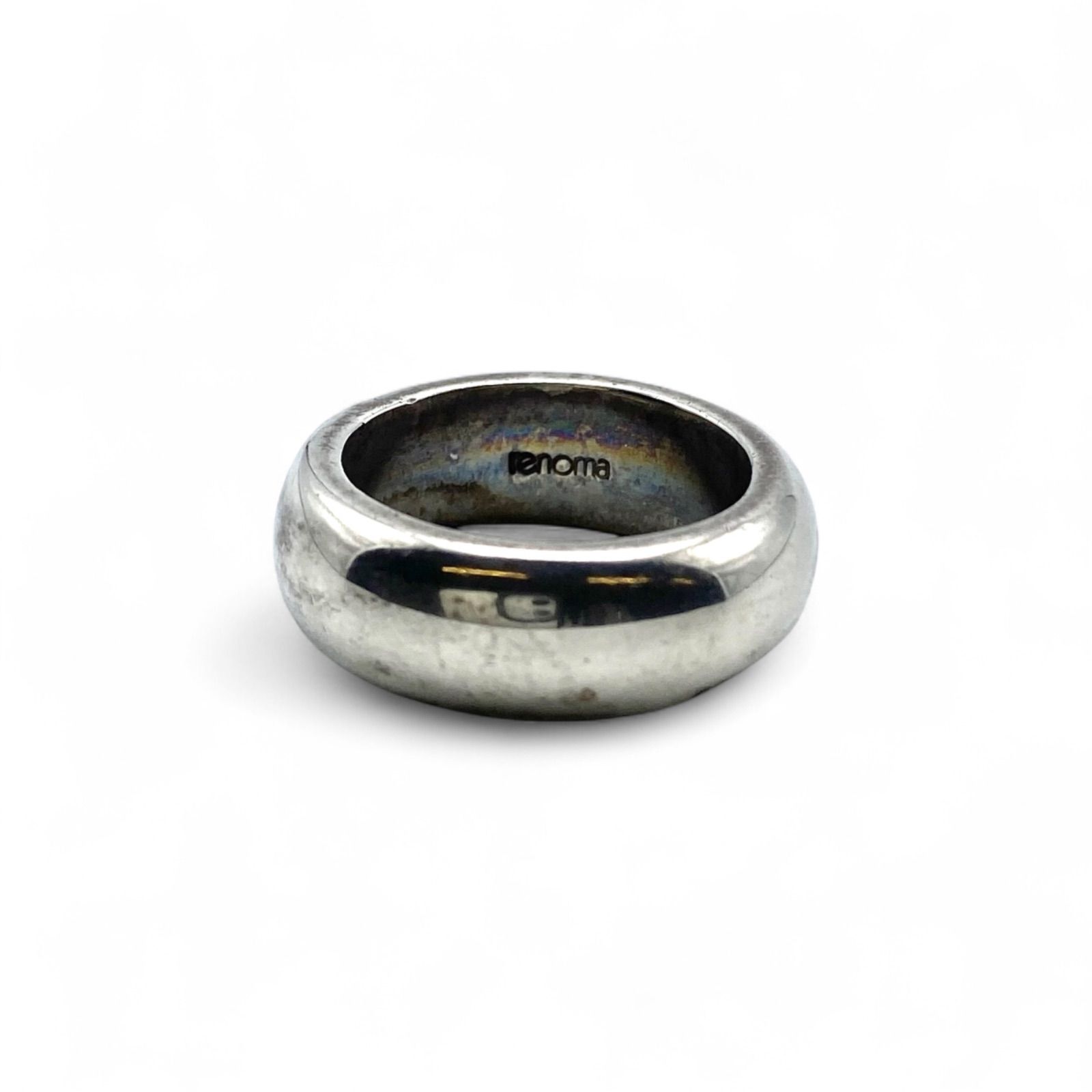 超希少】Renoma Silver 刻印 90s Vintage Ring シルバー リング 9号 
