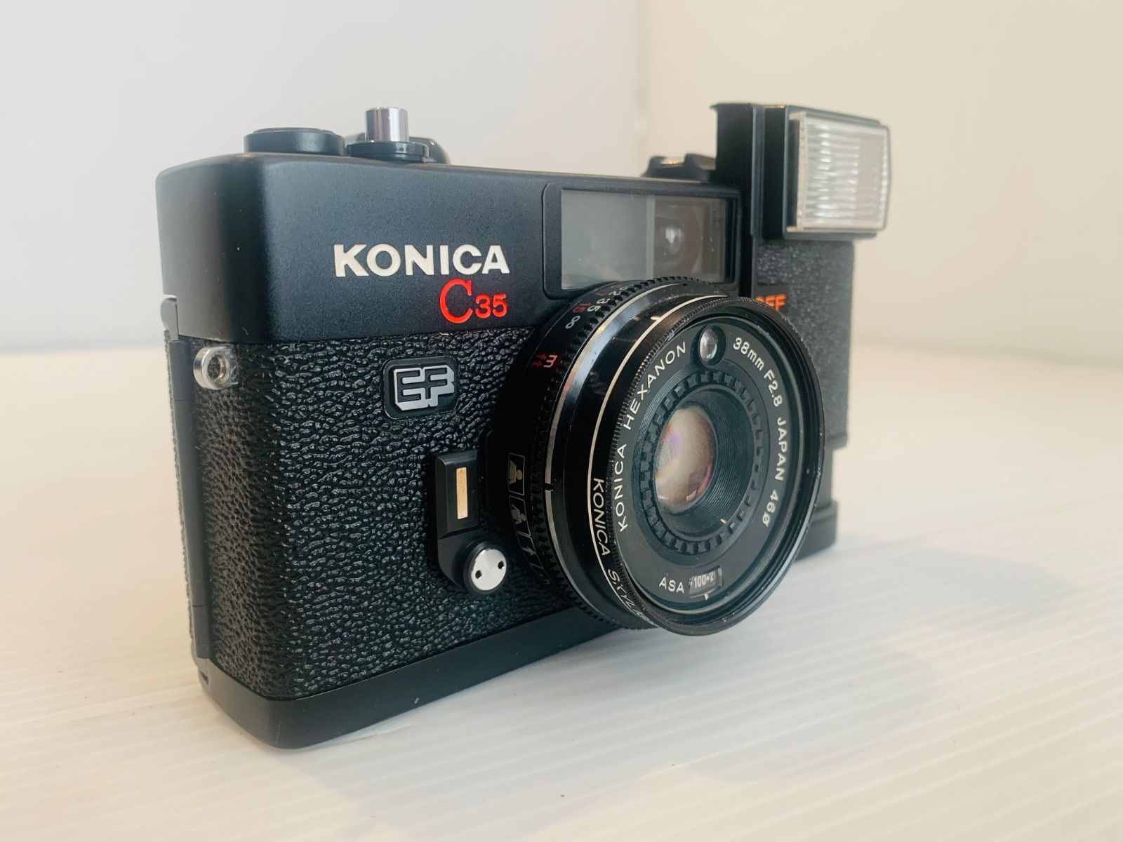 完動品】フィルムカメラ Konica C35 EF ピッカリコニカ - メルカリ