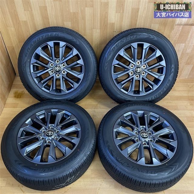 ランクル250 265/60R20 タイヤ４本ダンロップ　GRANDTREK 2024年製 バリ溝】ダンロップ グラントレック PT22 265/60R20 4