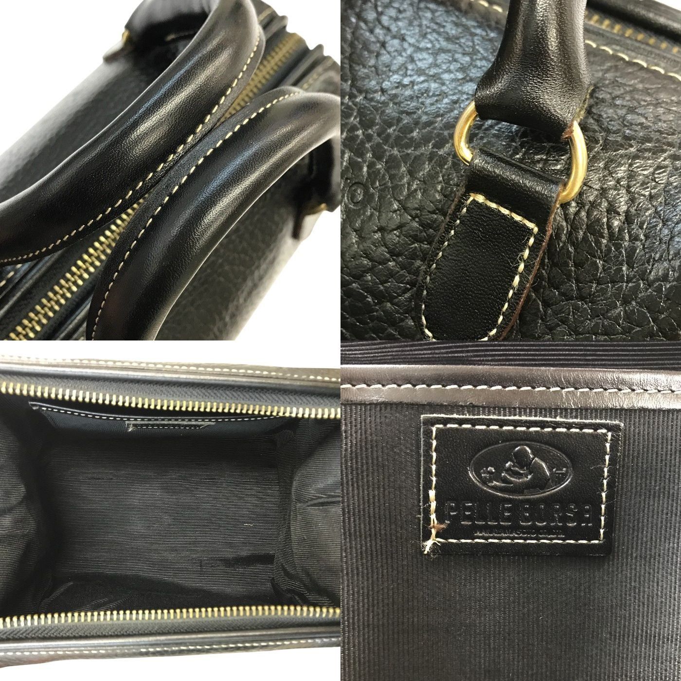 PELLE BORSA ペレボルサ PICOLO IN MILANO ボストンバッグ レディース 