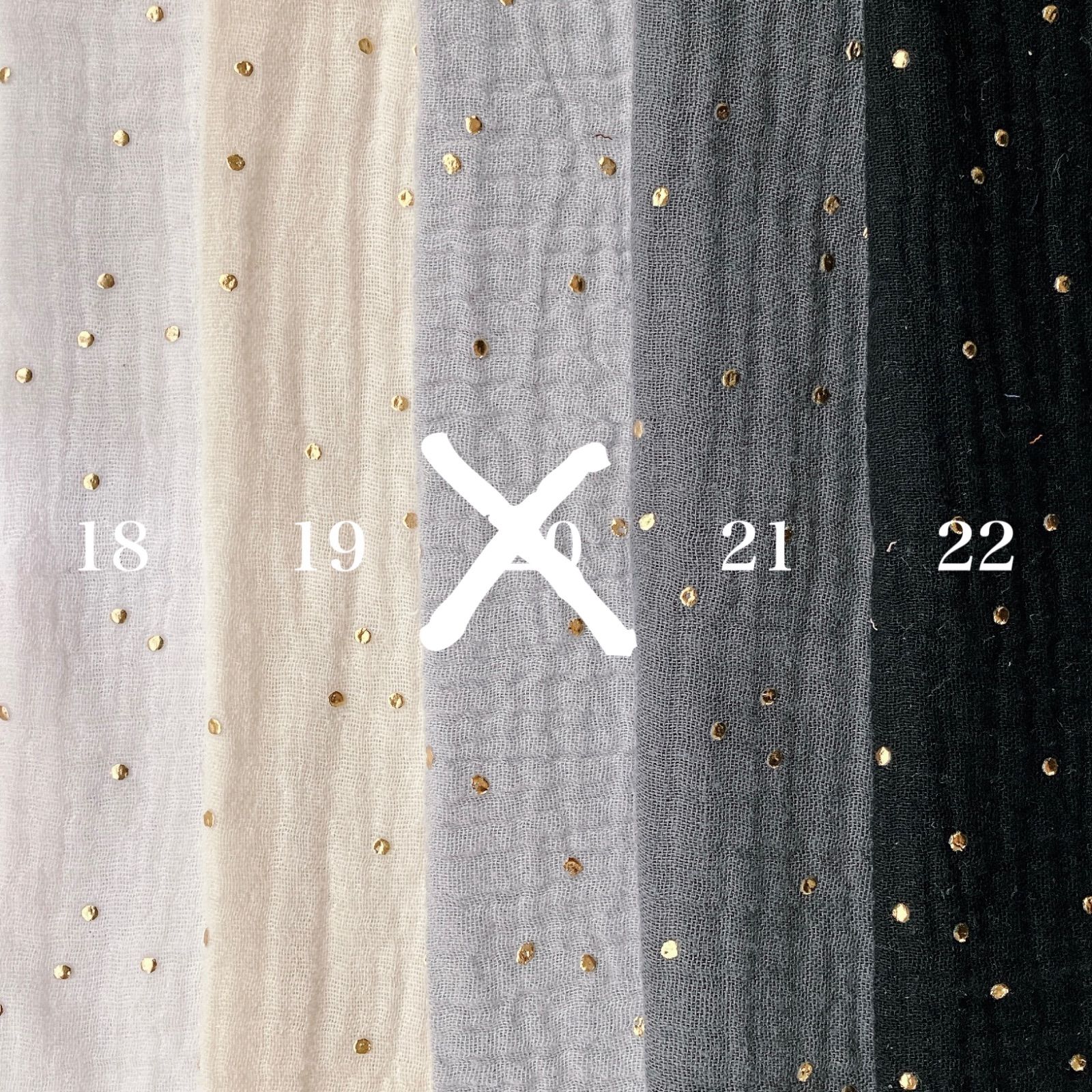 普段使い 生地見本 フランス製Poisダブルガーゼ 【あす楽】