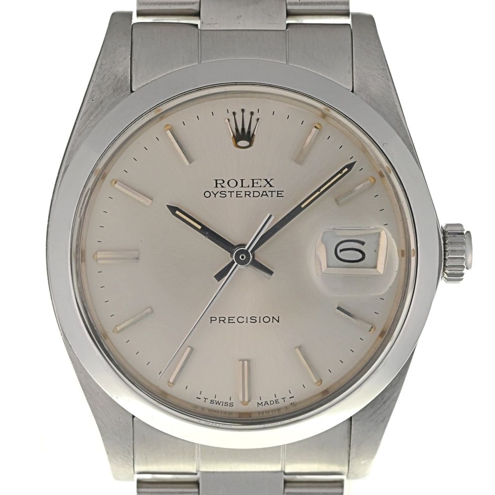 ロレックス ROLEX 6694 ヴィンテージ オイスター デイト Cal.1225 プレシジョン 手巻き メンズ良品 L#137124