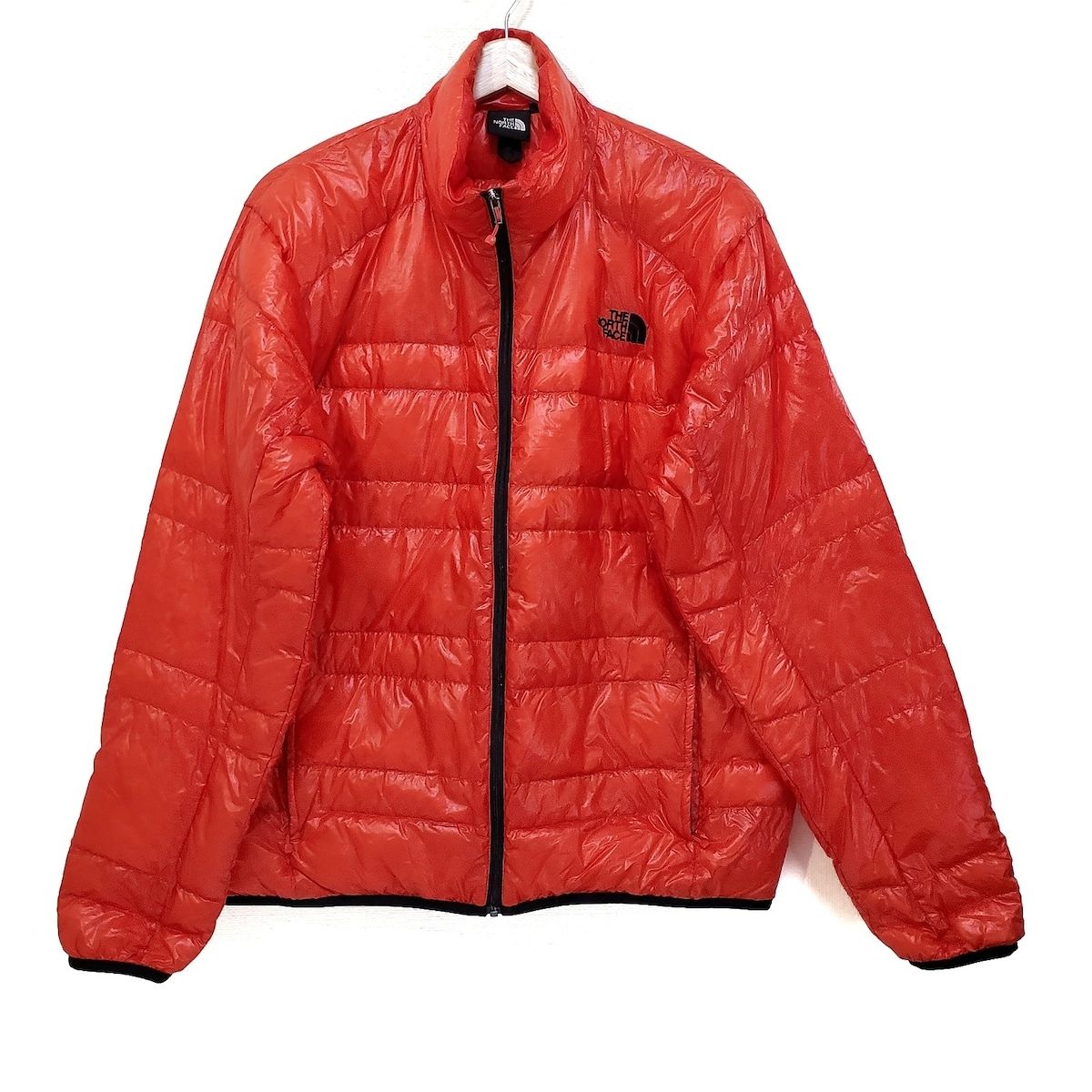 THE NORTH FACE(ノースフェイス) ブルゾン サイズXL メンズ美品 - ND18174 オレンジ 長袖/ジップアップ/中綿/冬