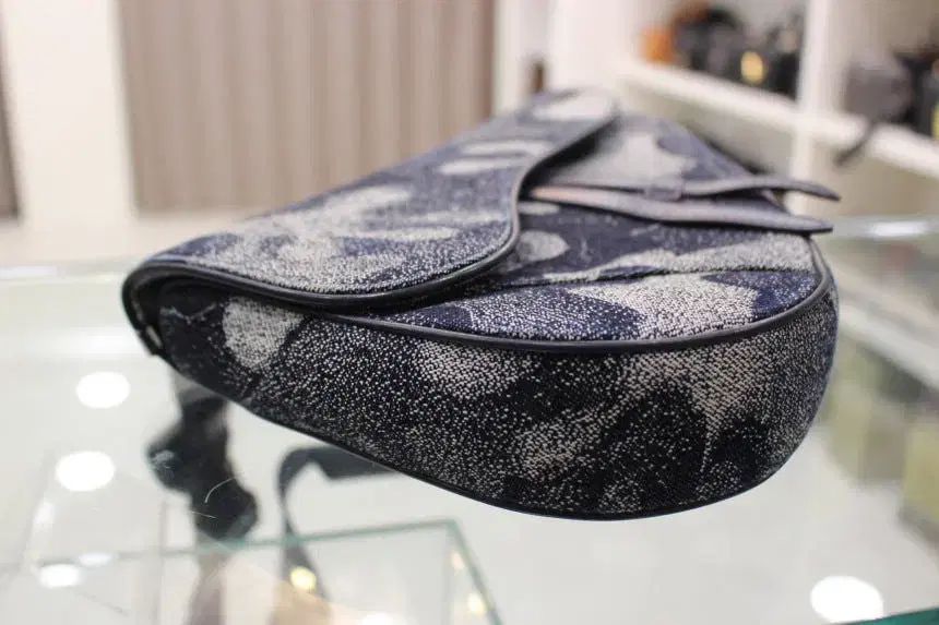 美品【ディオール】×ピータードイル サドルバッグ クロス Christian Dior 未使用 クリスチャン ディオール サドル バッグ