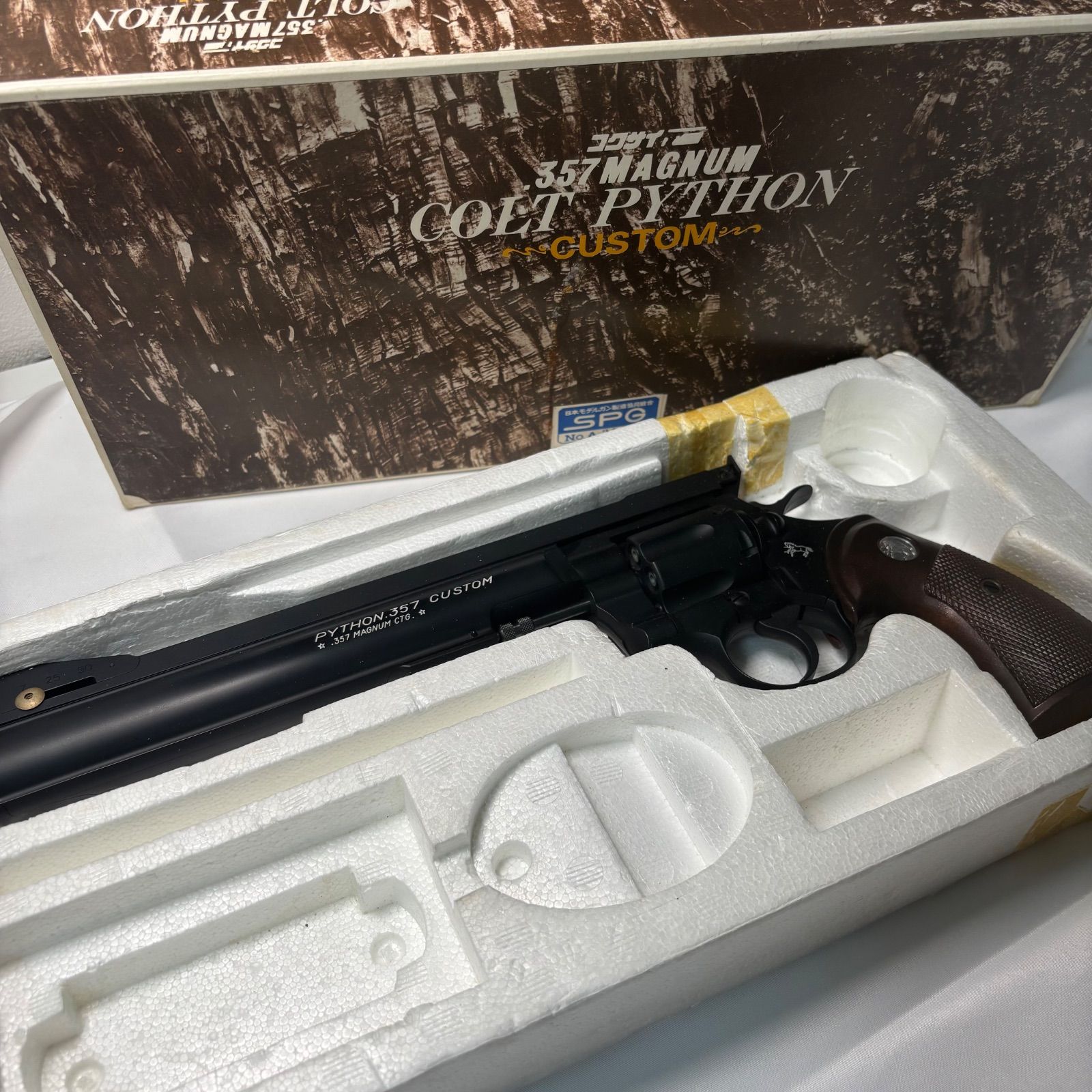 コクサイ社COLT PYTHON .357 MAGNUM モデルガン Amazon.co.jp: Tanaka Colt Python .357 Magnum 6 Inch Earl