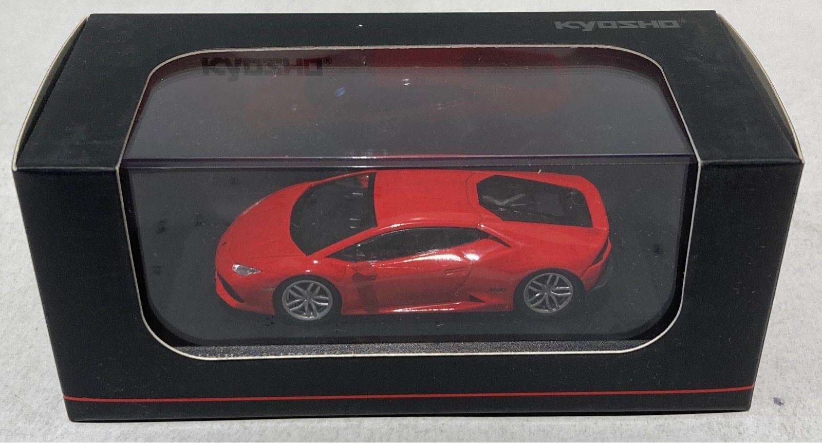 京商1/64Huracan LP610-4 マットブラック 外装箱・カード付 Kyosho Huracan Lp610-4 Matte Black The Secret of Lamborghini
