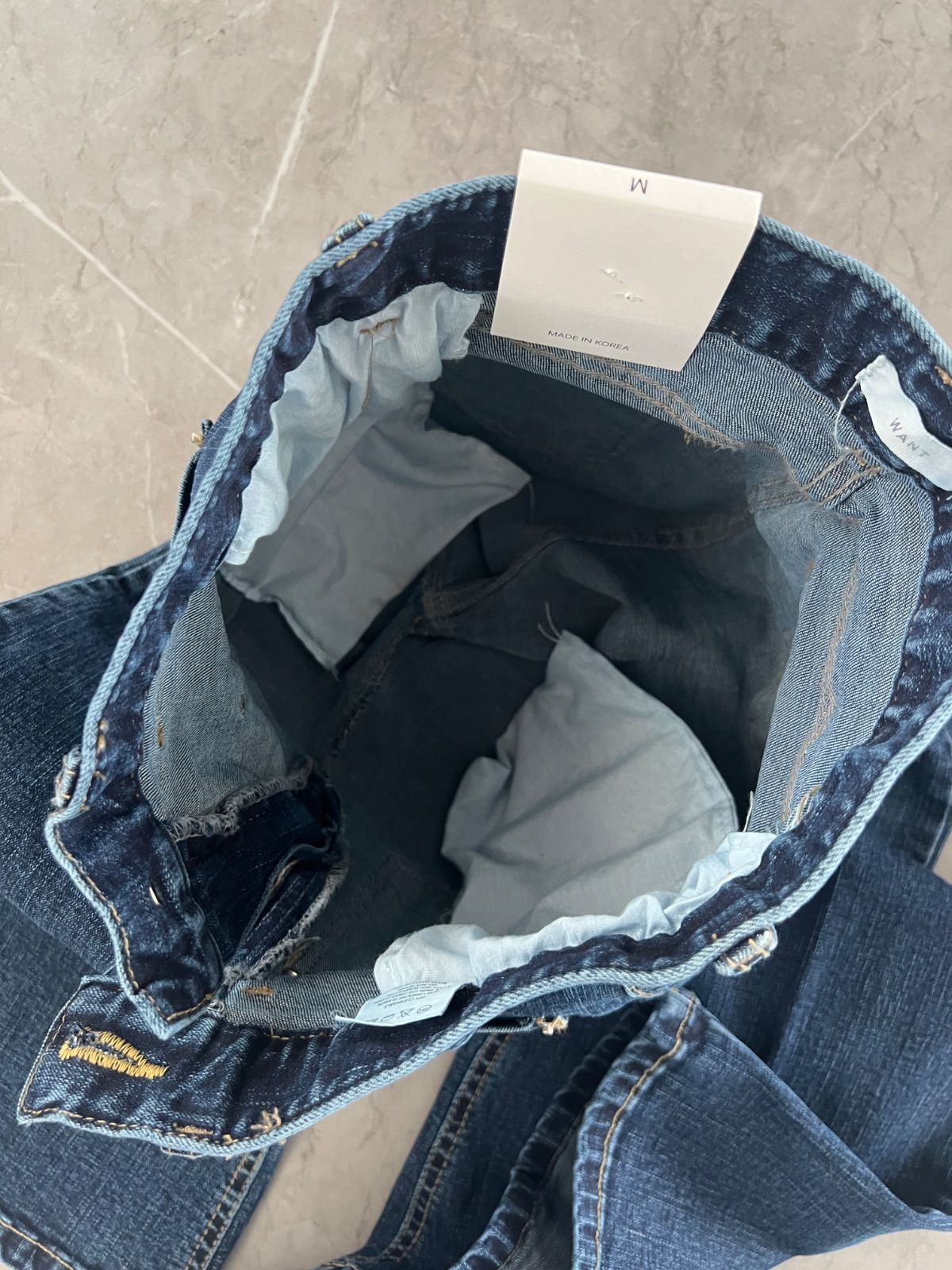 ジーパン パット入り