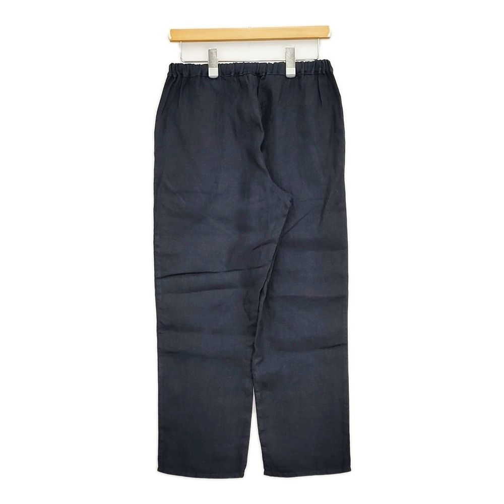 値下げ【美品】キナル別注・fog linen work テーパードイージーパンツ すっきり見えて、ゆったり穿ける。キナル別注×fog linen work
