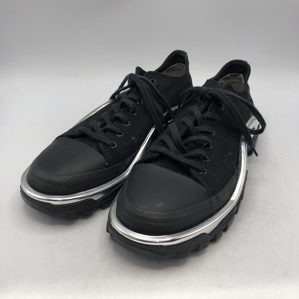 【中古】adidas×RAF SIMONS DETROIT RUNNER ブラック 28cm F34243 アディダス ラフ･シモンズ [17]