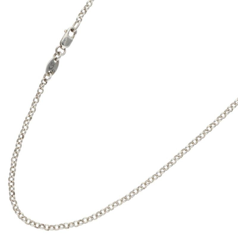 クロムハーツ NECKCHAIN R18|ロールチェーン18inch シルバーネックレス メンズ 18inch
