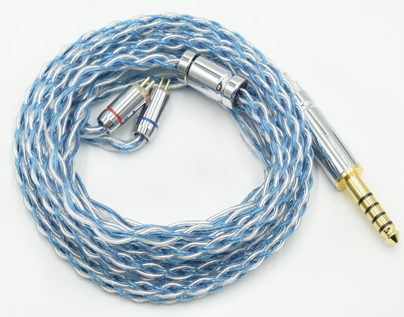 JSHiFi 藍魔 2pin 4.4mmリケーブル　アップグレードケーブル Amazon | 【JSHiFi-Storm】2pin4.4mmリケーブル 4.4mm単結晶銅+