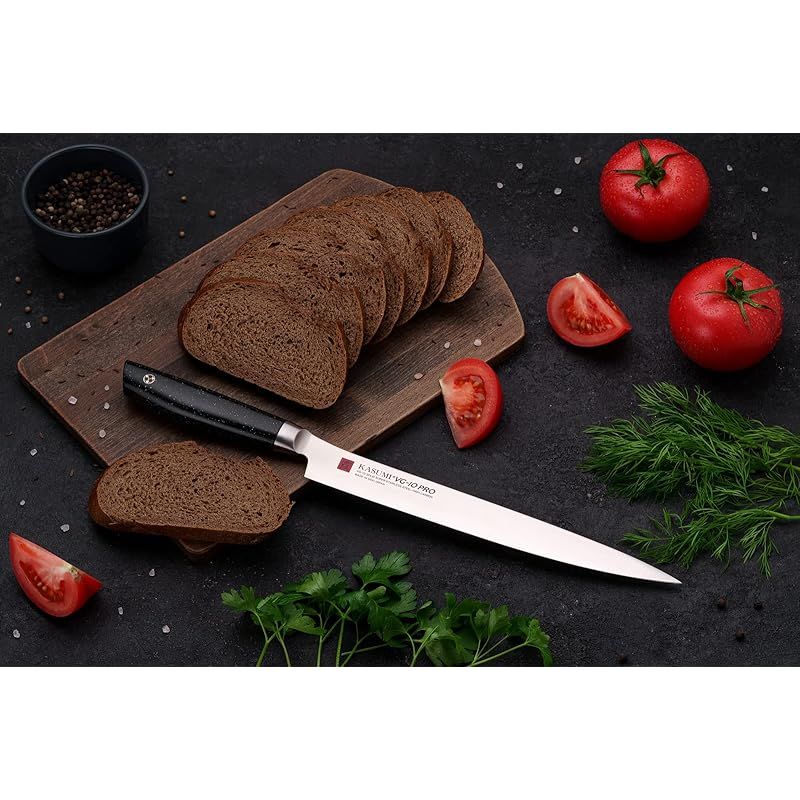 スミカマ 霞 KASUMI VG-10PRO ハム切り 24cm V金10号 本刃付け 日本