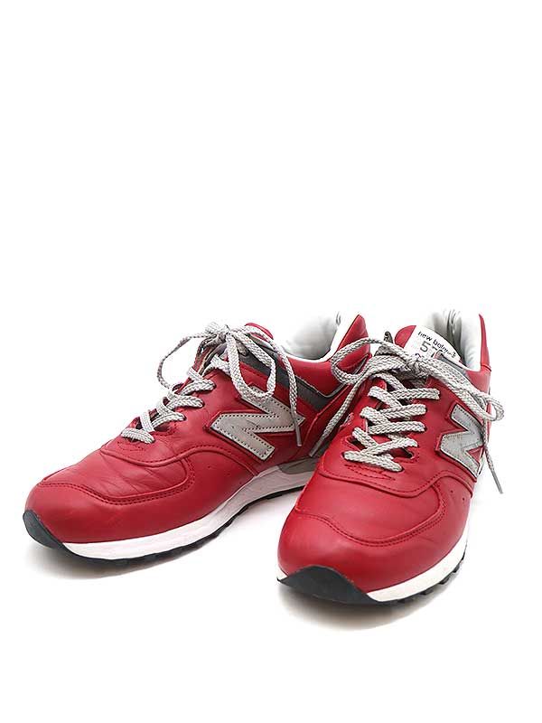 NEW BALANCE ニューバランス 英国製 M576RED ローカットレザー