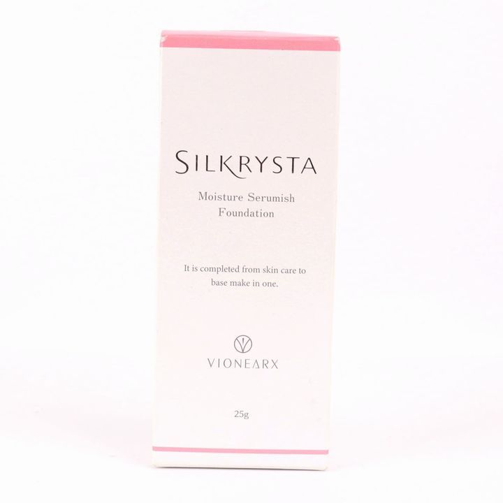 ヴィアンワークス ファンデーション シルクリスタ 未開封 ♥ コスメ 化粧品 外装難有 レディース 25gサイズ VIONEARX