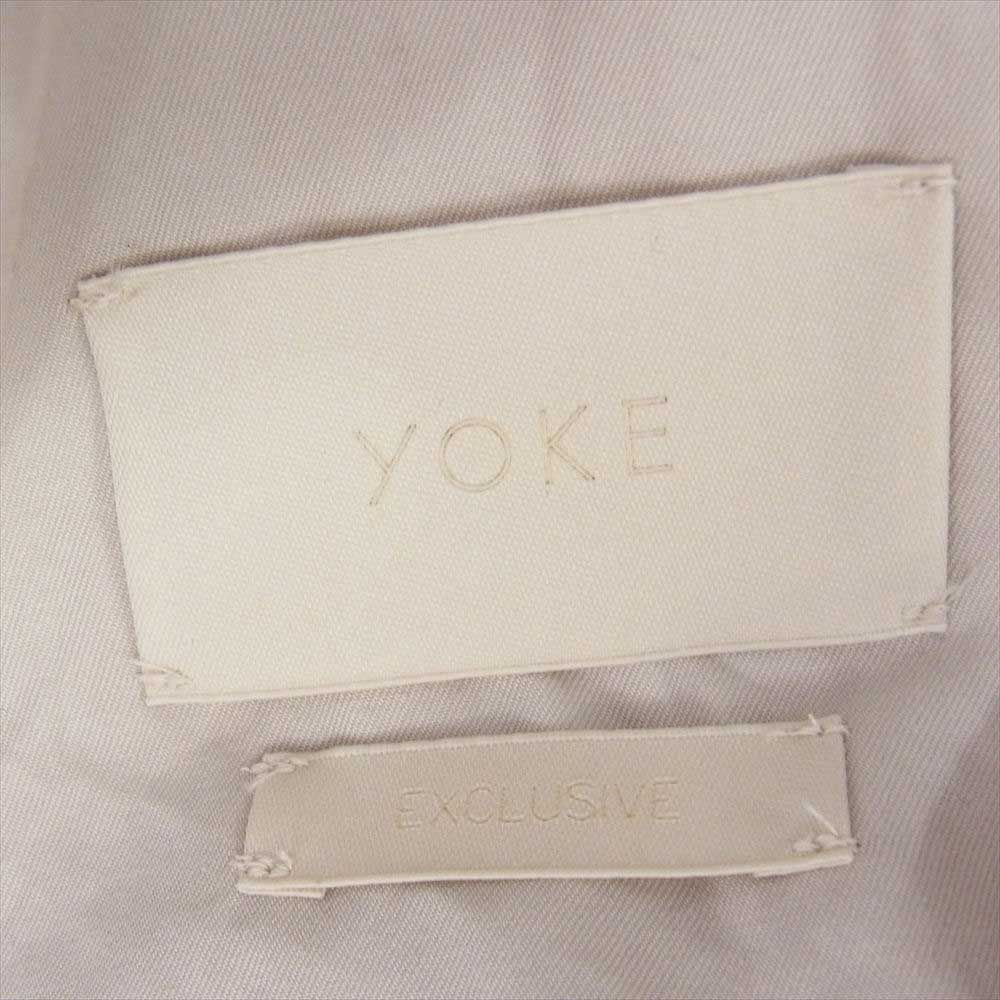 ヨーク YOKE トレンチコート 23SS YK23SS0438C-WM 吾亦紅 ワレモコウ