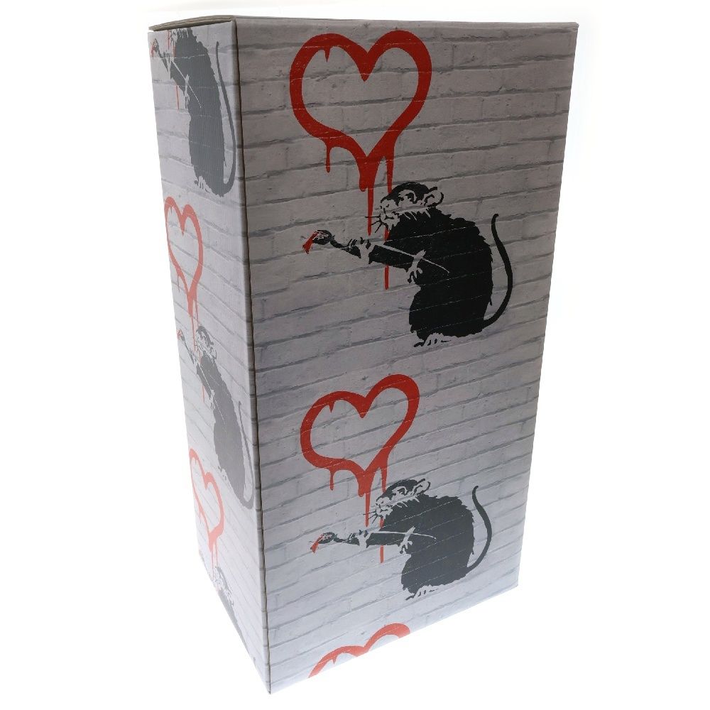 新品未開封 メディコムトイ ベアブリック 1000％ LOVE RAT MEDICOMTOY