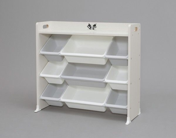 【アイリスオーヤマ 収納・家具 キッズ・キャラ収納】 天板付キッズトイハウスラック