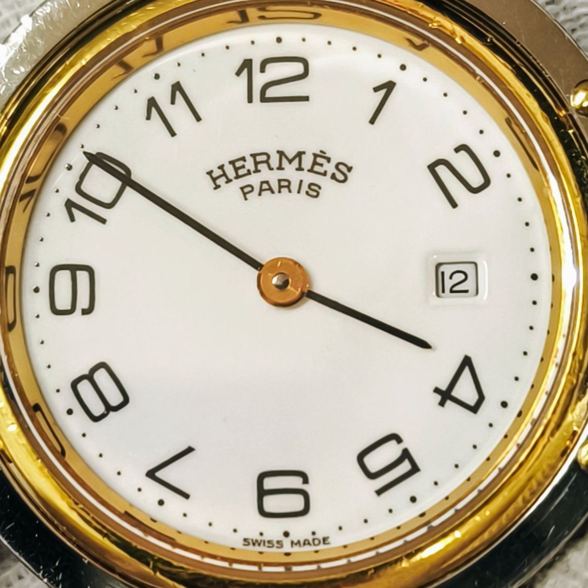 ⭐️レア廃盤クリッパー　HERMESエルメス時計　⭐️ 注意！只今電池切れです。 ⭐️レア廃盤クリッパー HERMESエルメス時計 ⭐️ 注意！只今